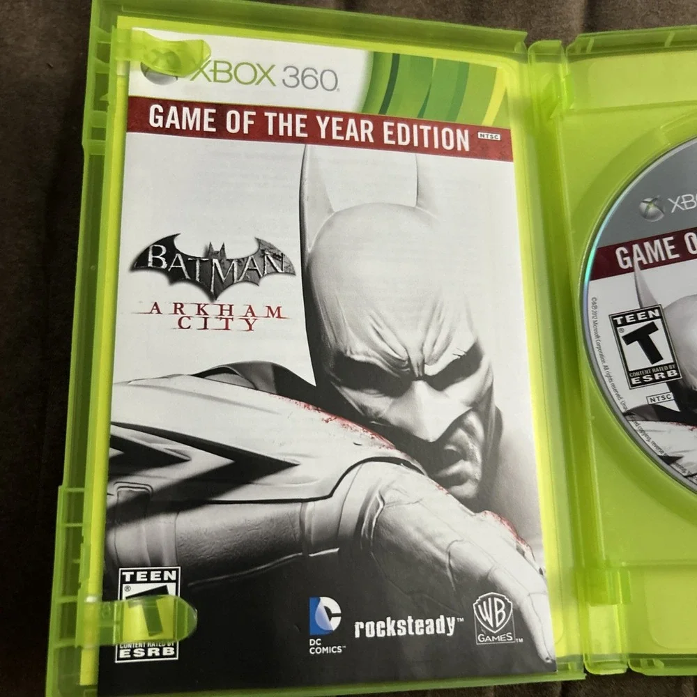 Batman: Arkham City (GOTY) | Xbox 360, 2012 | CIB | Tested & Works